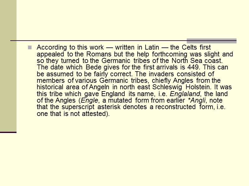 According to this work — written in Latin — the Celts first appealed to